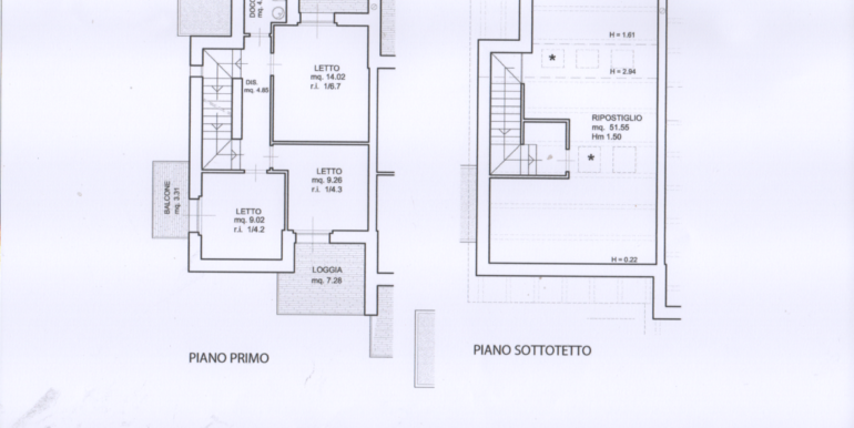 borello p.1° + mansarda